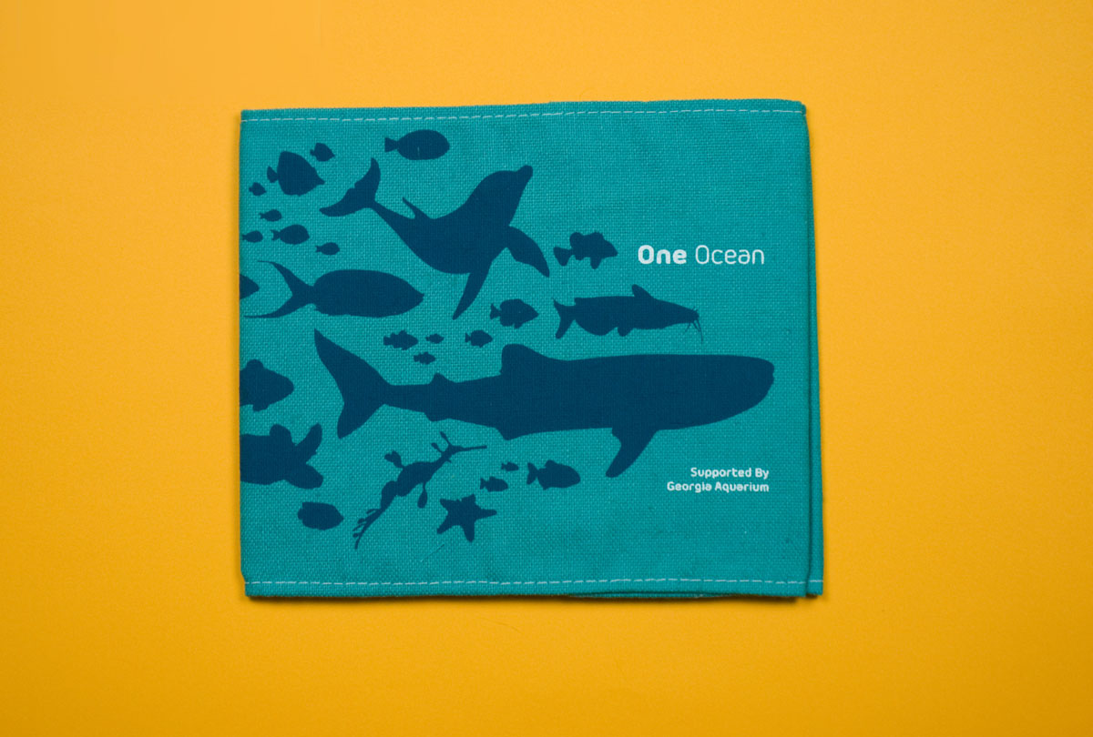 Georgia Aquarium One Ocean book, designed by Drew Sisk
