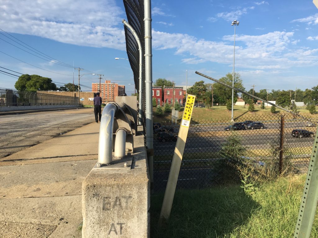 1st Street overpass, Jackson Ward